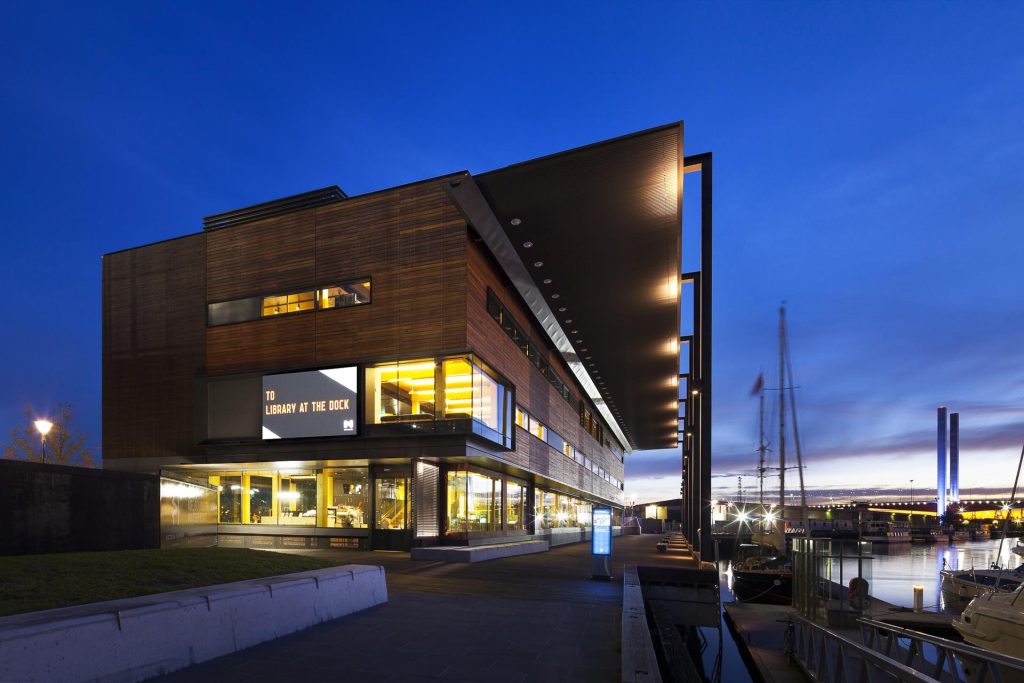 vertilux library dock venetian blinds greenstar 5 Library at the Dock, Melbourne 3