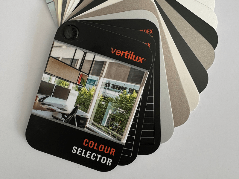 Vertilux Colour Selector 1 FINISHES COLOUR SELECTOR 3